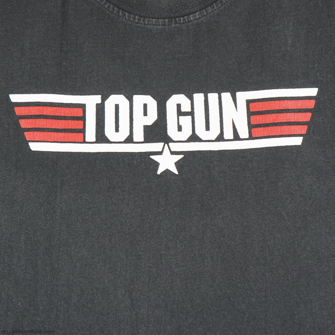 Vintage 1990s Top Gun t-shirt Tom Cruise movie tee