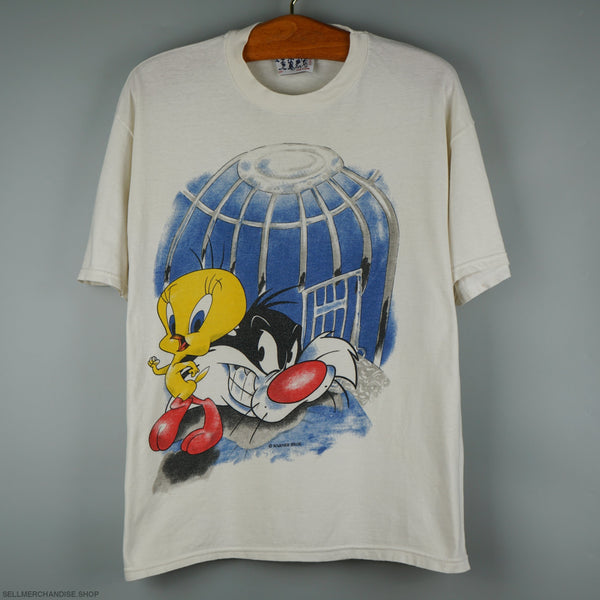 Vintage 1990s Tweety and Sylvester t-shirt Looney Tunes