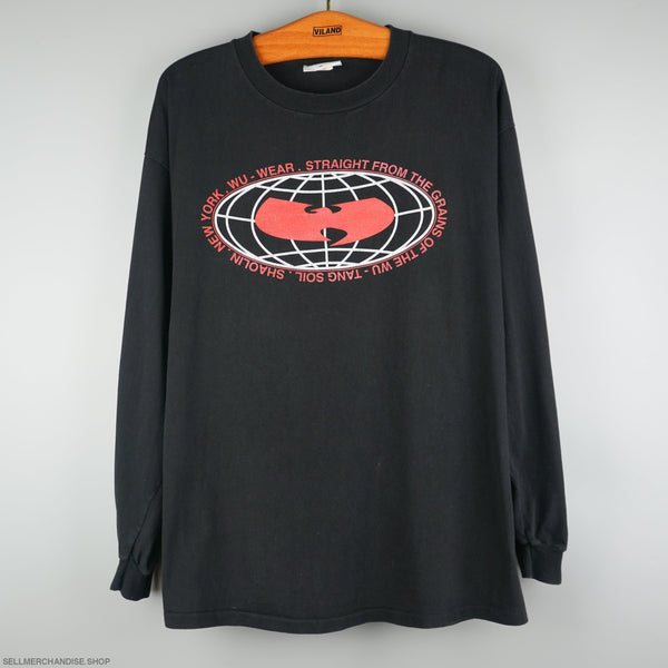 Vintage 1990s Wu Tang Clan Long Sleeve T-Shirt