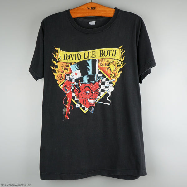 Vintage 1991 David Lee Roth t-shirt Tour 91
