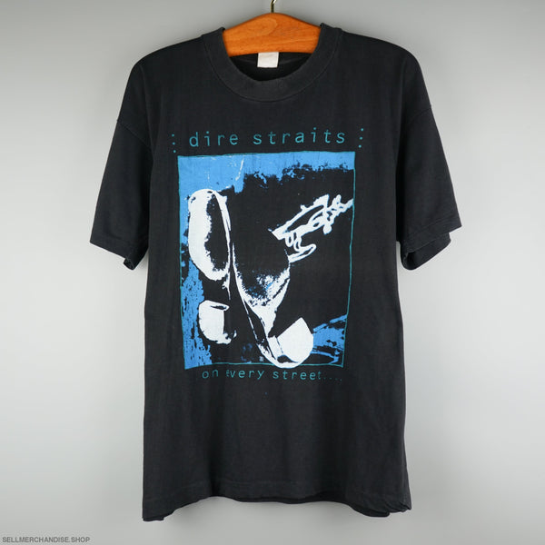 Vintage 1991 Dire Straits t-shirt On Every Street tour