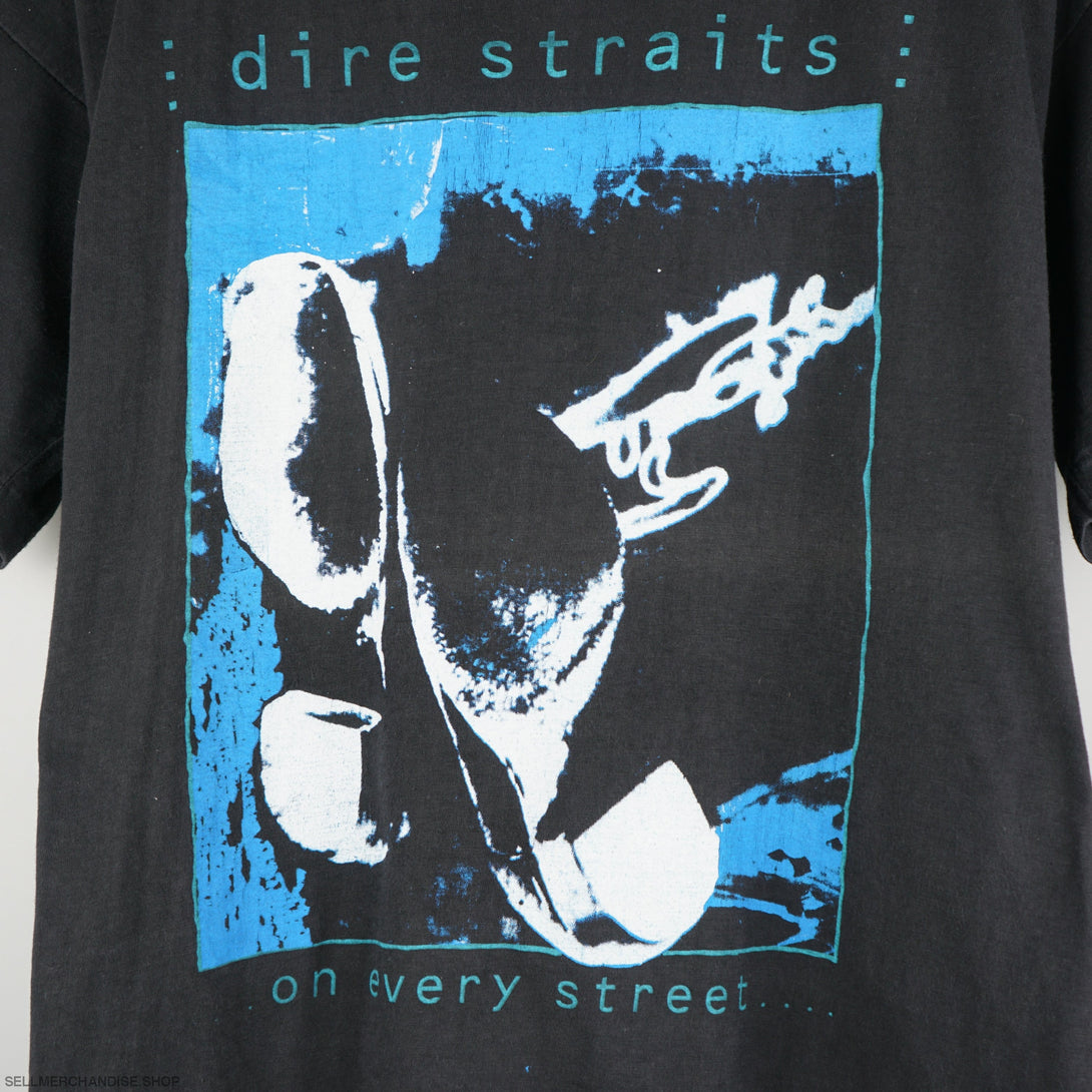 Vintage 1991 Dire Straits t-shirt On Every Street tour