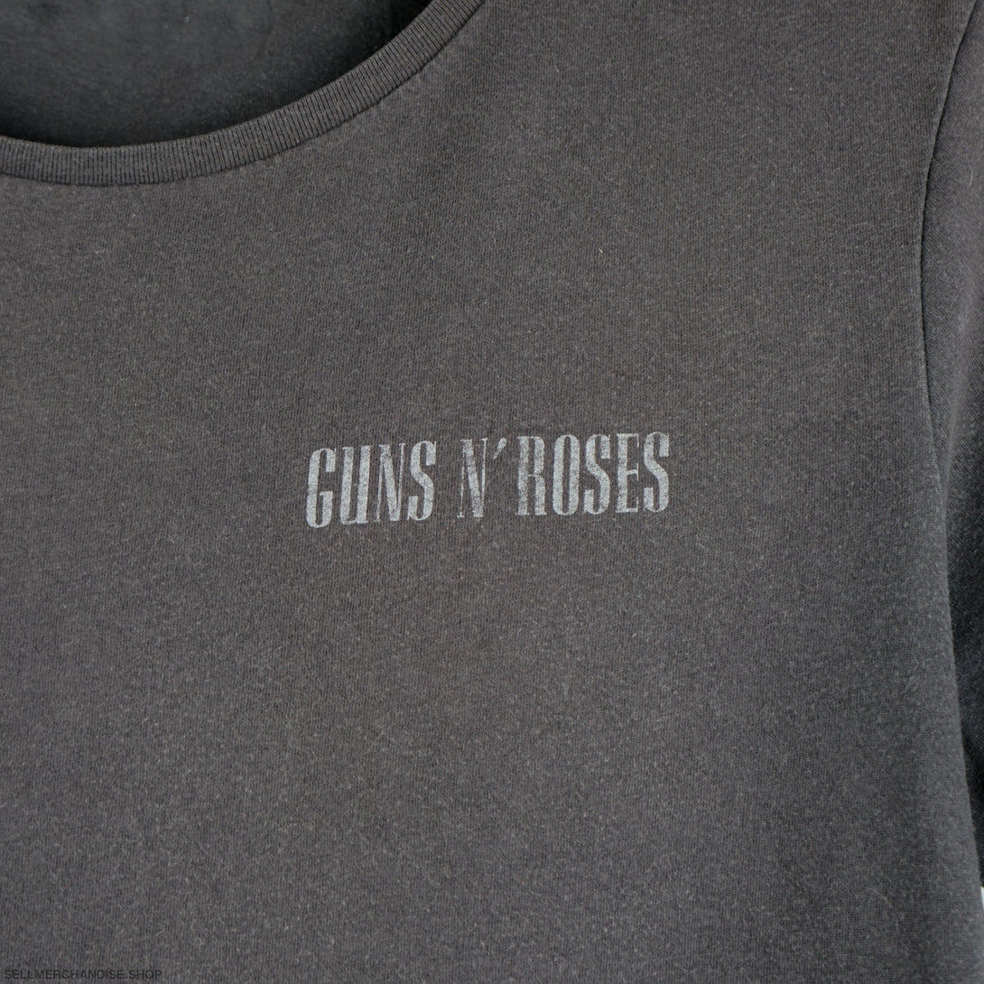 Vintage 1991 Guns N Roses t-shirt y2k 2000s print