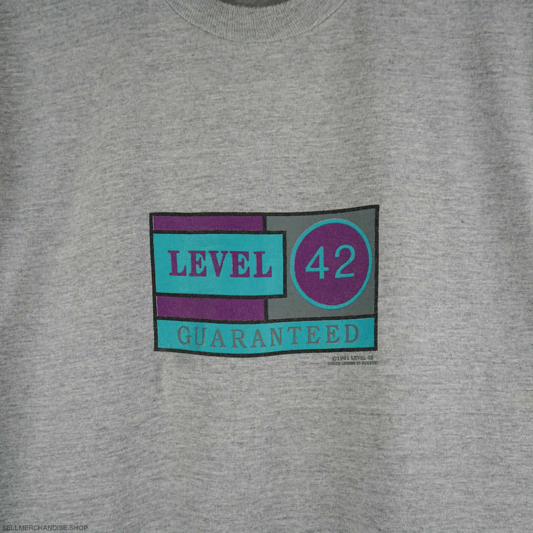 Vintage 1991 Level 42 Tour T-Shirt