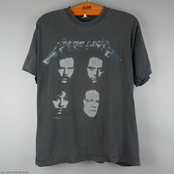 Vintage 1991 Metallica Black Album Tour T-Shirt