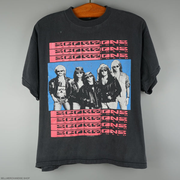 Vintage 1991 Scorpions Europe Tour T-Shirt