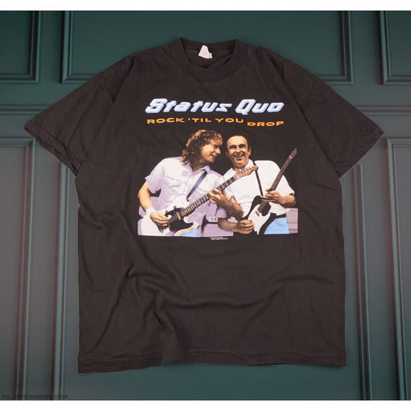 Vintage 1991 Status Quo T-Shirt by Brockum