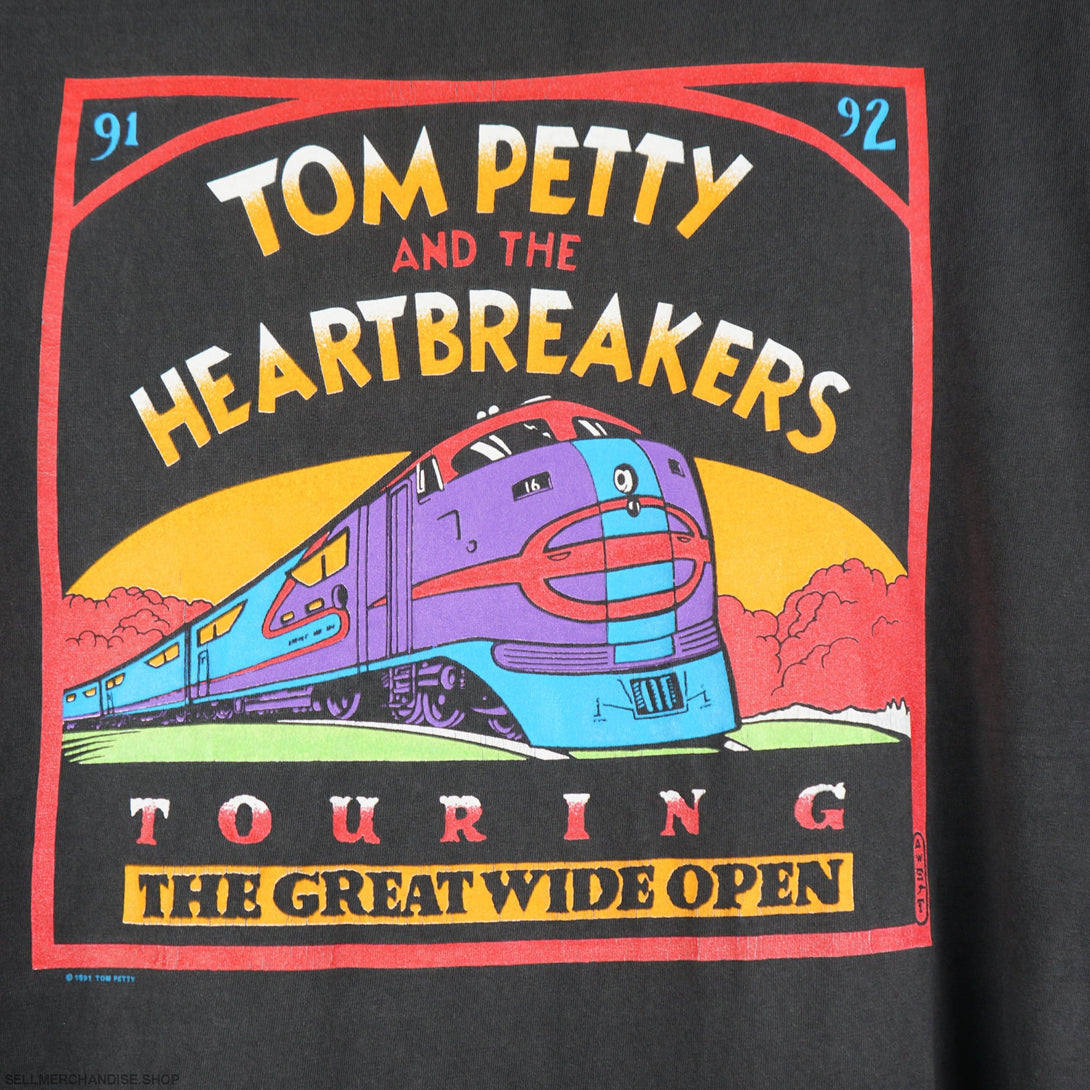 Vintage 1991 Tom Petty And The Heartbreakers t-shirt