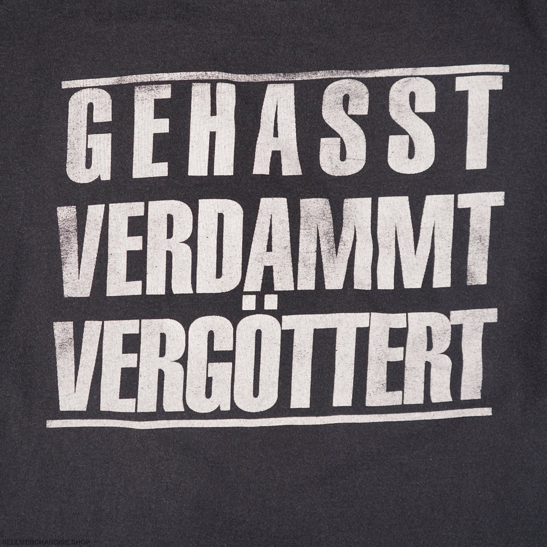 Vintage 1992 Bohse Onkelz T-Shirt Heilige Lieder