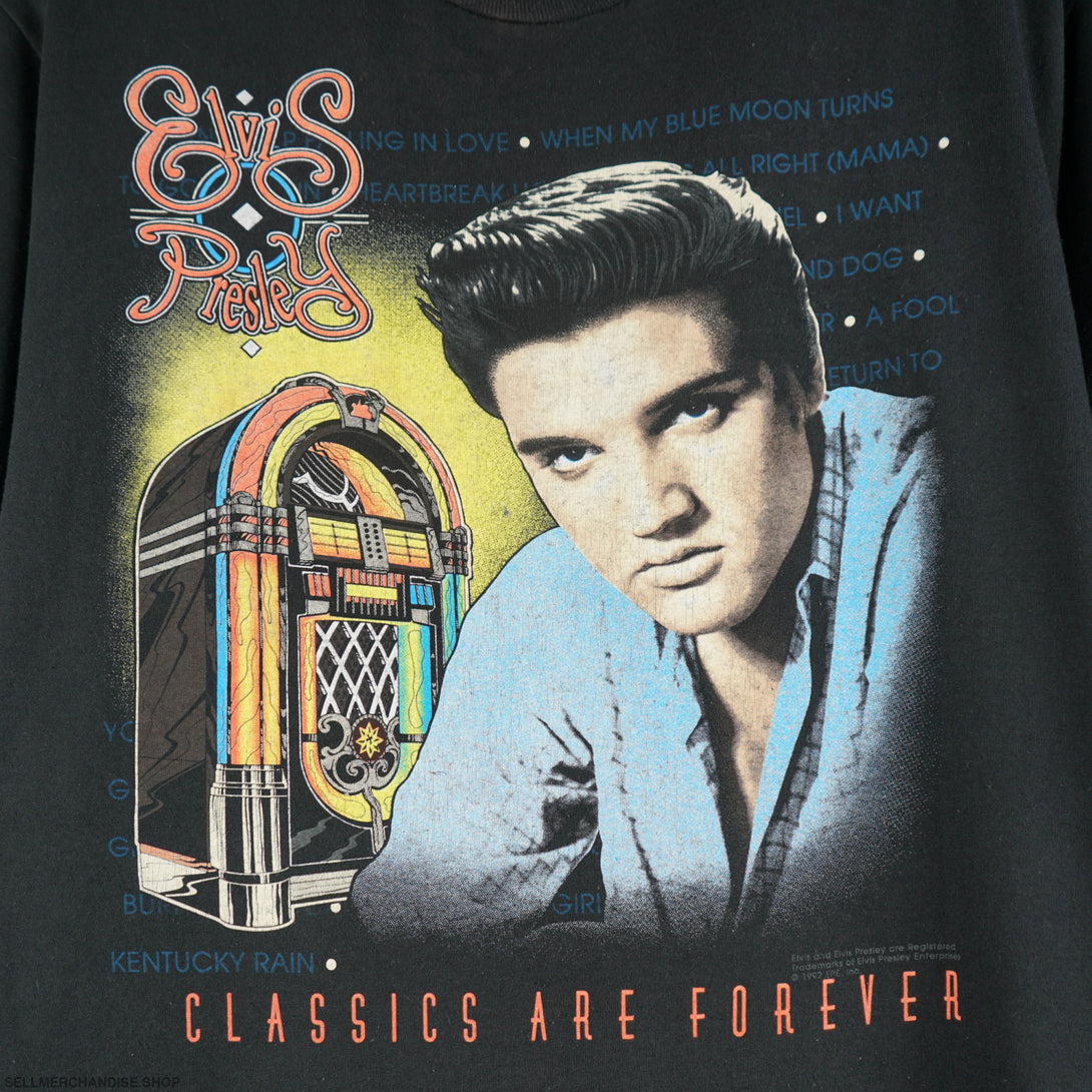 Vintage 1992 Elvis Presley T-shirt