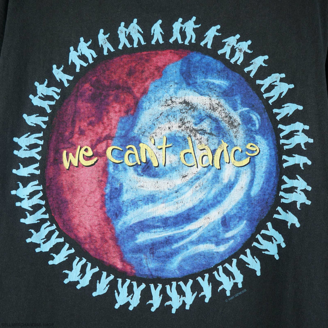 Vintage 1992 Genesis band tour t-shirt