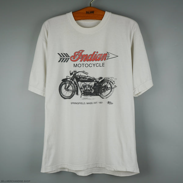 Vintage 1992 Indian Motorcycles t-shirt Bike West