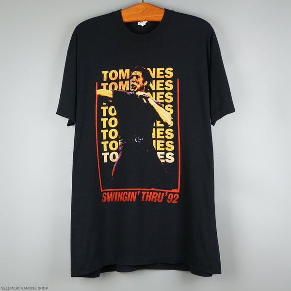 Vintage 1992 Tom Jones Tour t-shirt