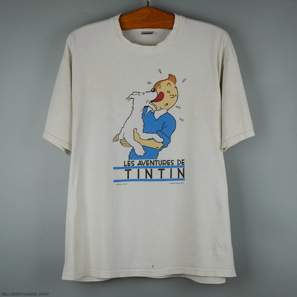 Vintage 1993 Adventures of TinTin t-shirt