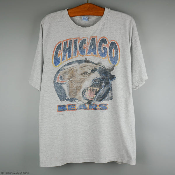 Vintage 1993 Chicago Bears T-Shirt Distressed