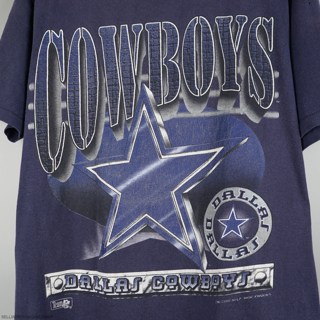 Vintage 1993 Dallas Cowboys t-shirt all over print