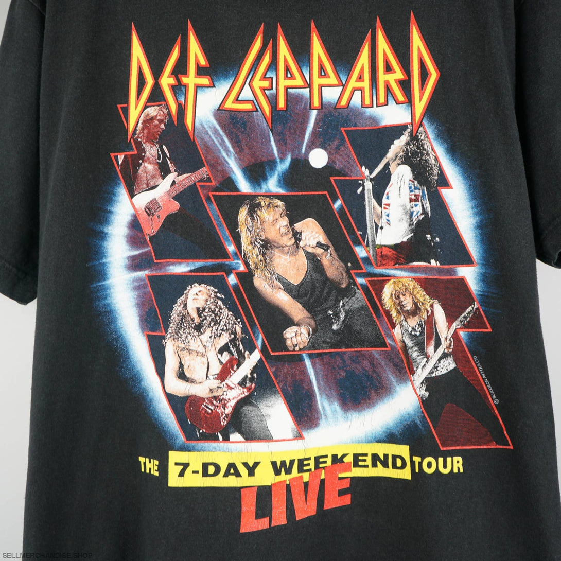 Vintage 1993 Def Lepard concert t-shirt