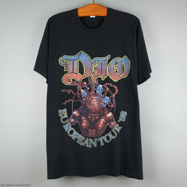 Vintage 1993 Ronnie James Dio t-shirt EU Tour 93