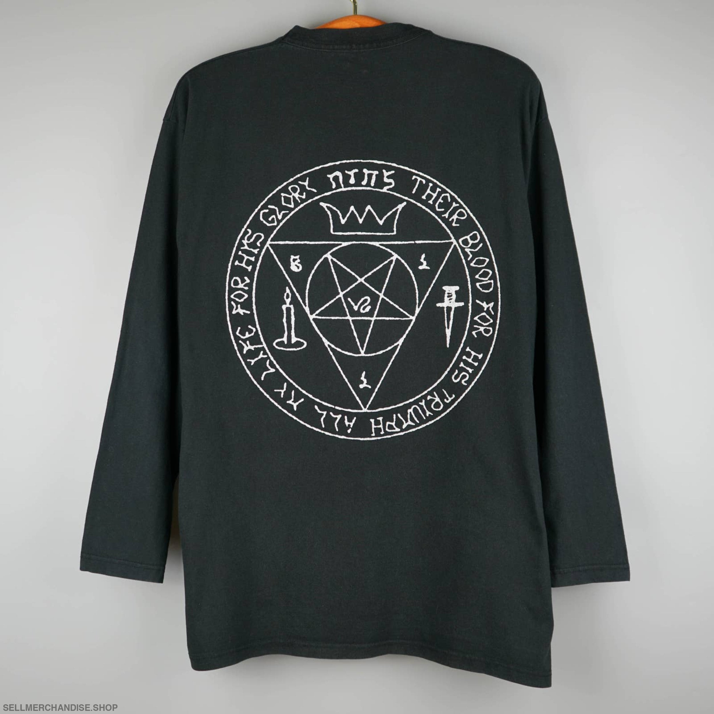 2 半袖　ブラック Tシャツ　SAMAEL バンドT メタルバンド　黒　サマエル Vintage 1993 Samael Band T-Shirt Black Metal