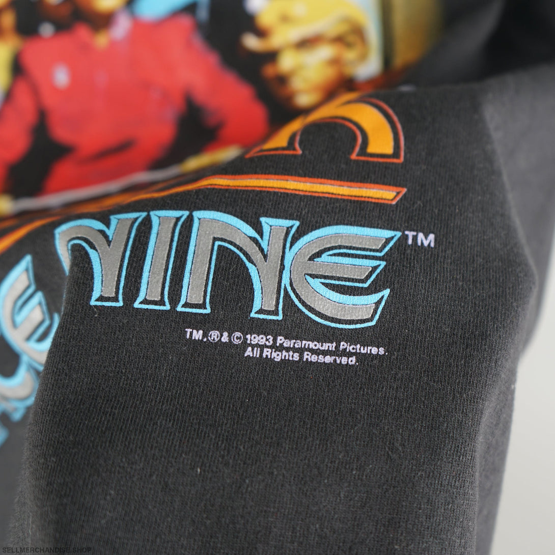 Vintage 1993 Star Trek T-Shirt Deep Space Nine