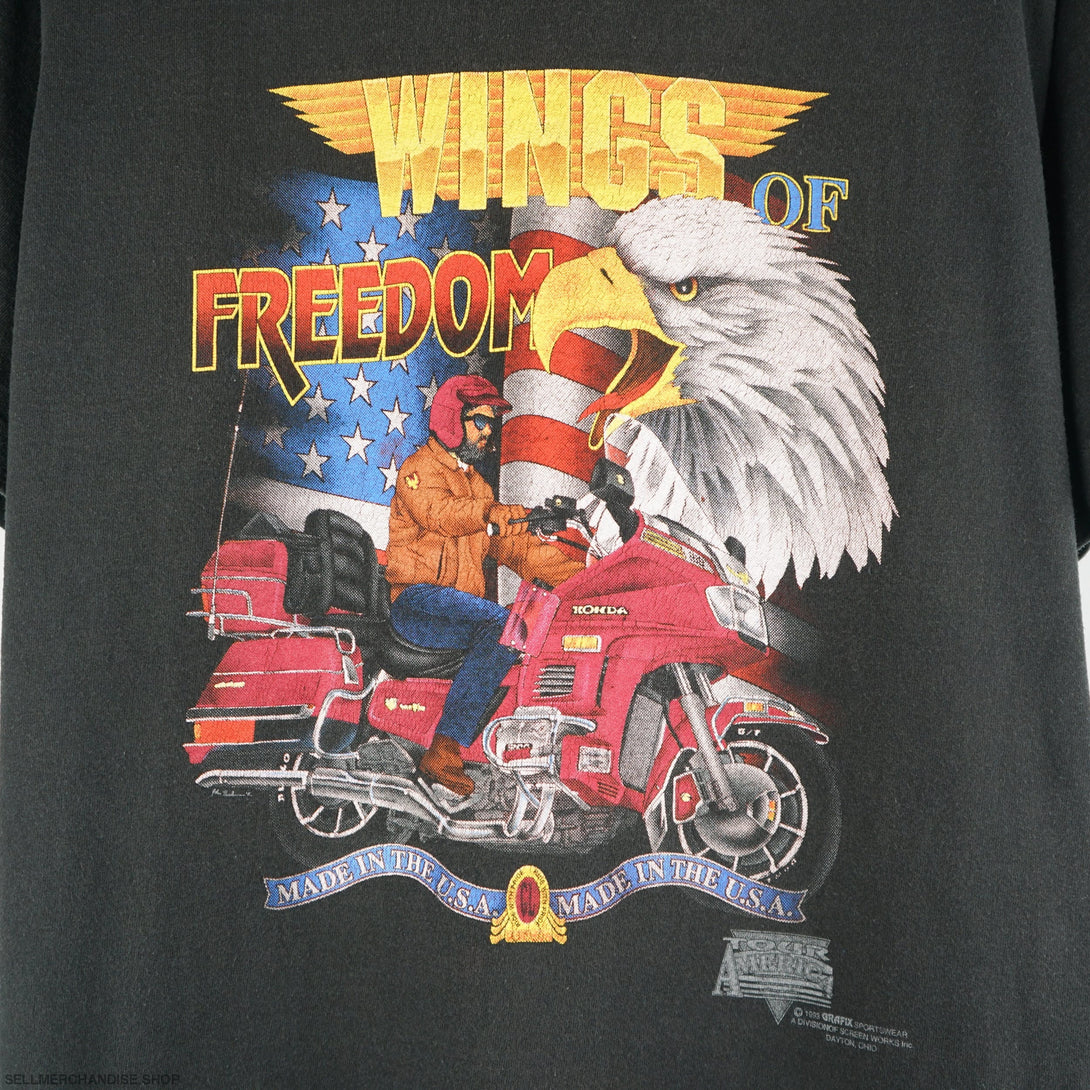 Vintage 1993 Wings Of Freedom T-Shirt