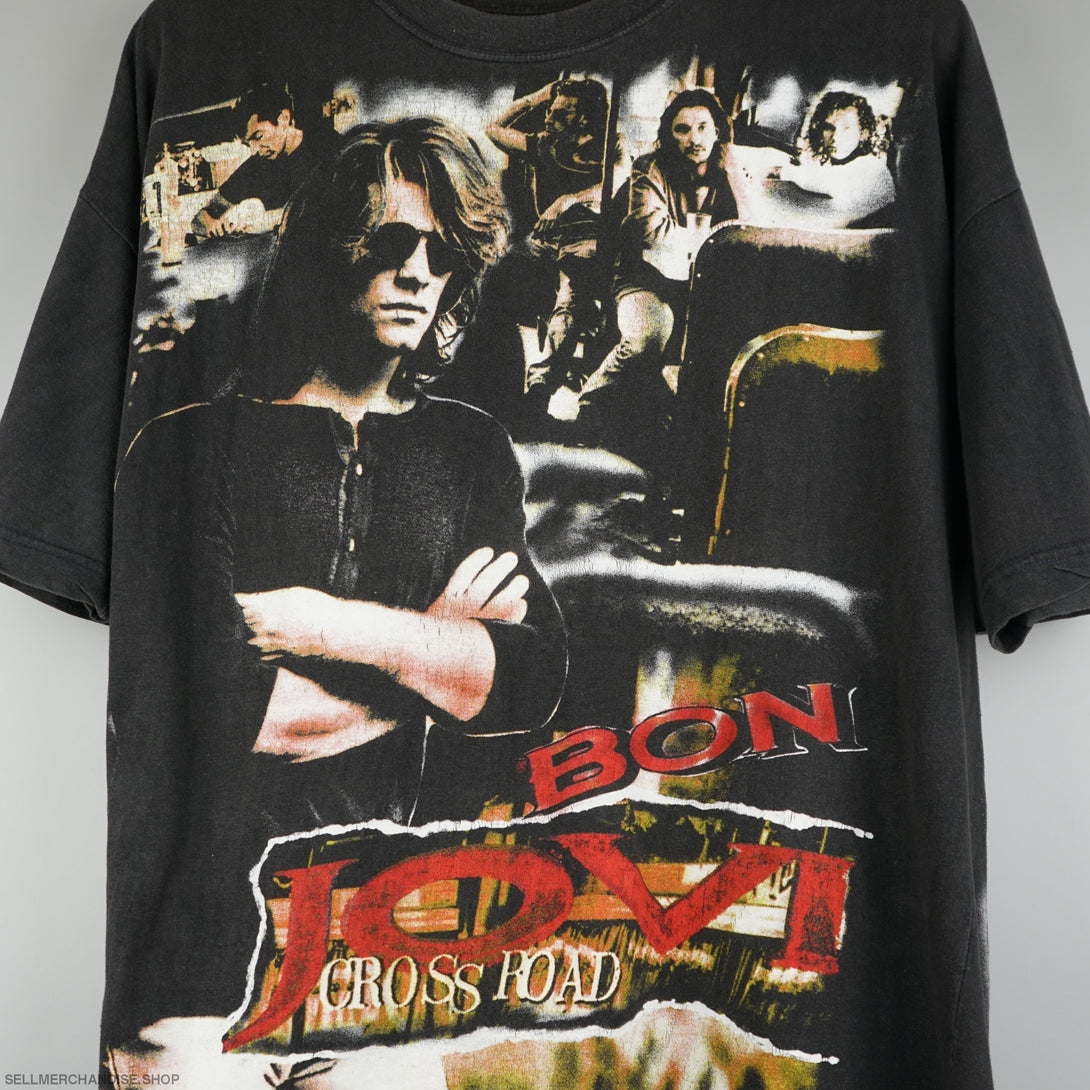 Vintage 1994 Bon Jovi t-shirt Cross Road album