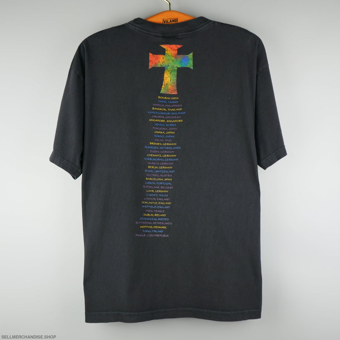 Vintage 1994 Bon Jovi T-Shirt Cross Road Tour