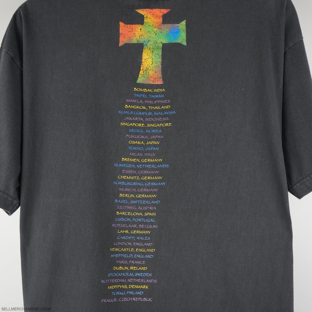Vintage 1994 Bon Jovi T-Shirt Cross Road Tour