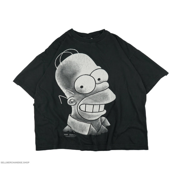 Vintage 1994 Homer Simpson Big Face T-Shirt