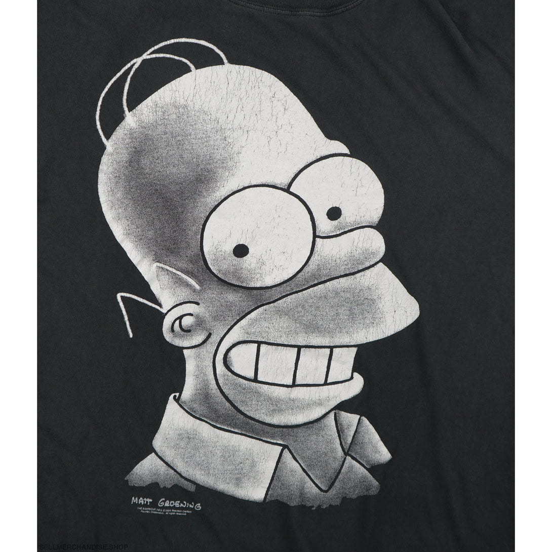 Vintage 1994 Homer Simpson Big Face T-Shirt