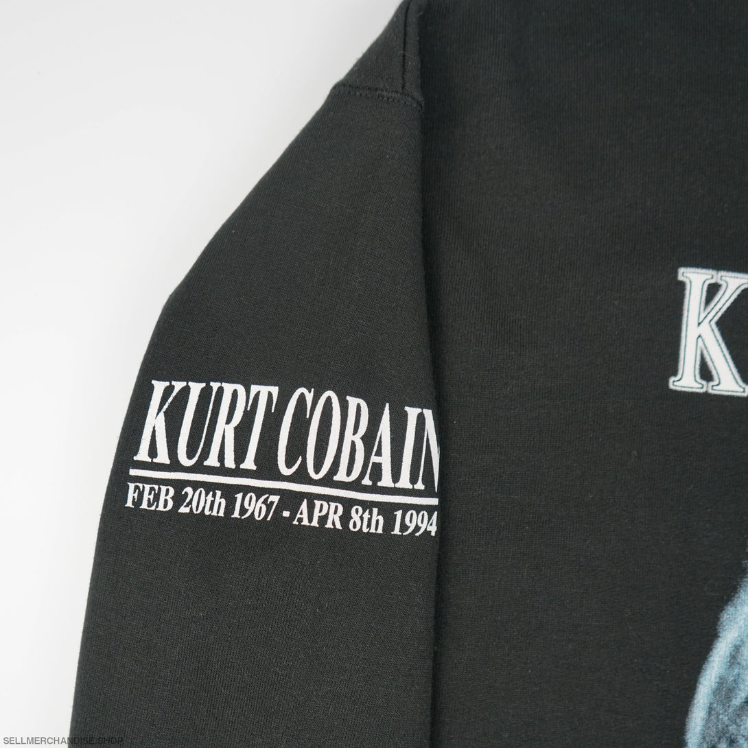 Vintage 1994 Kurt Cobain Memorial Hoodie