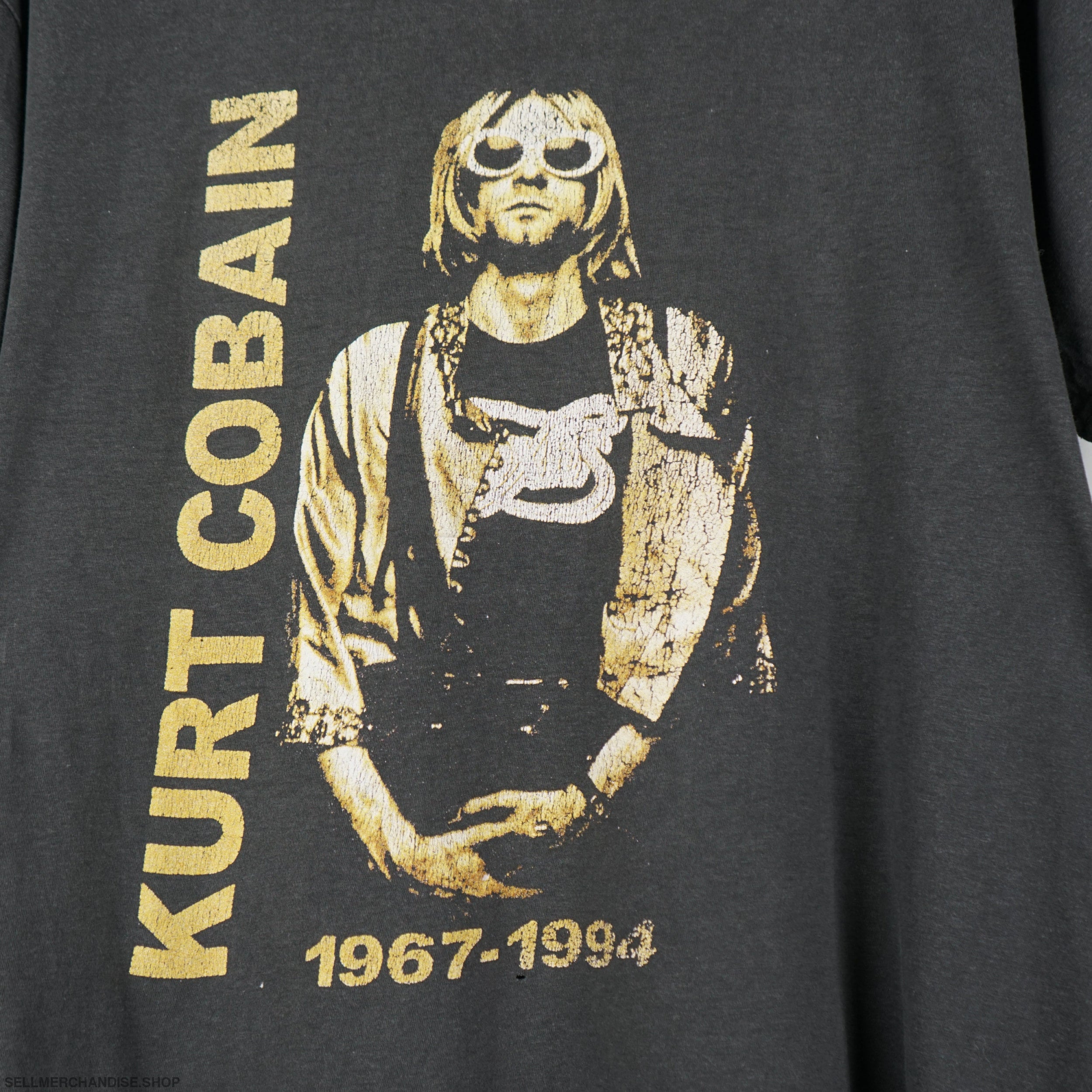 Vintage 1994 Kurt Cobain t-shirt Nirvana | SellMerchandise