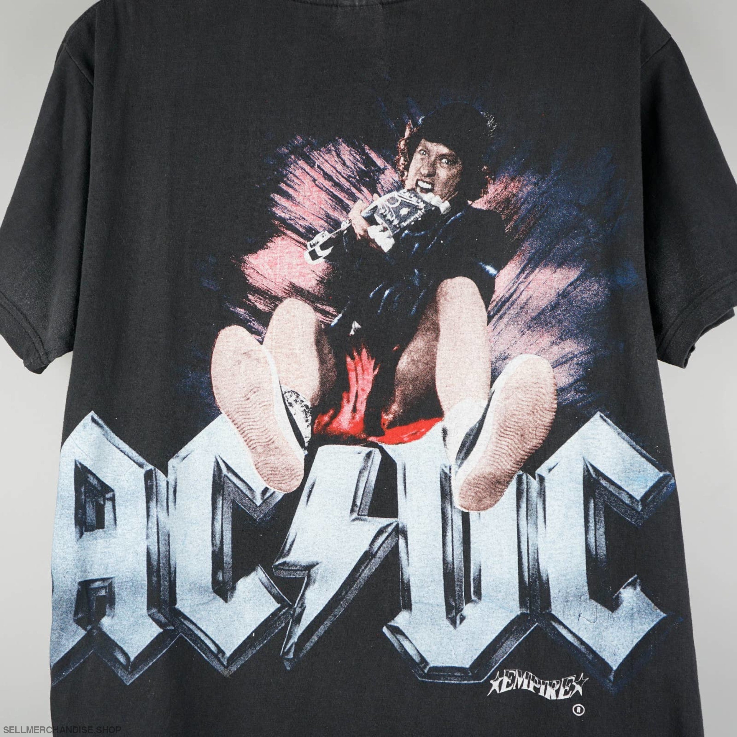 AC/DC ballbreaker tシャツ 1995 90s Vintage 1995 ACDC T-Shirt BallBreaker tour All Over Print