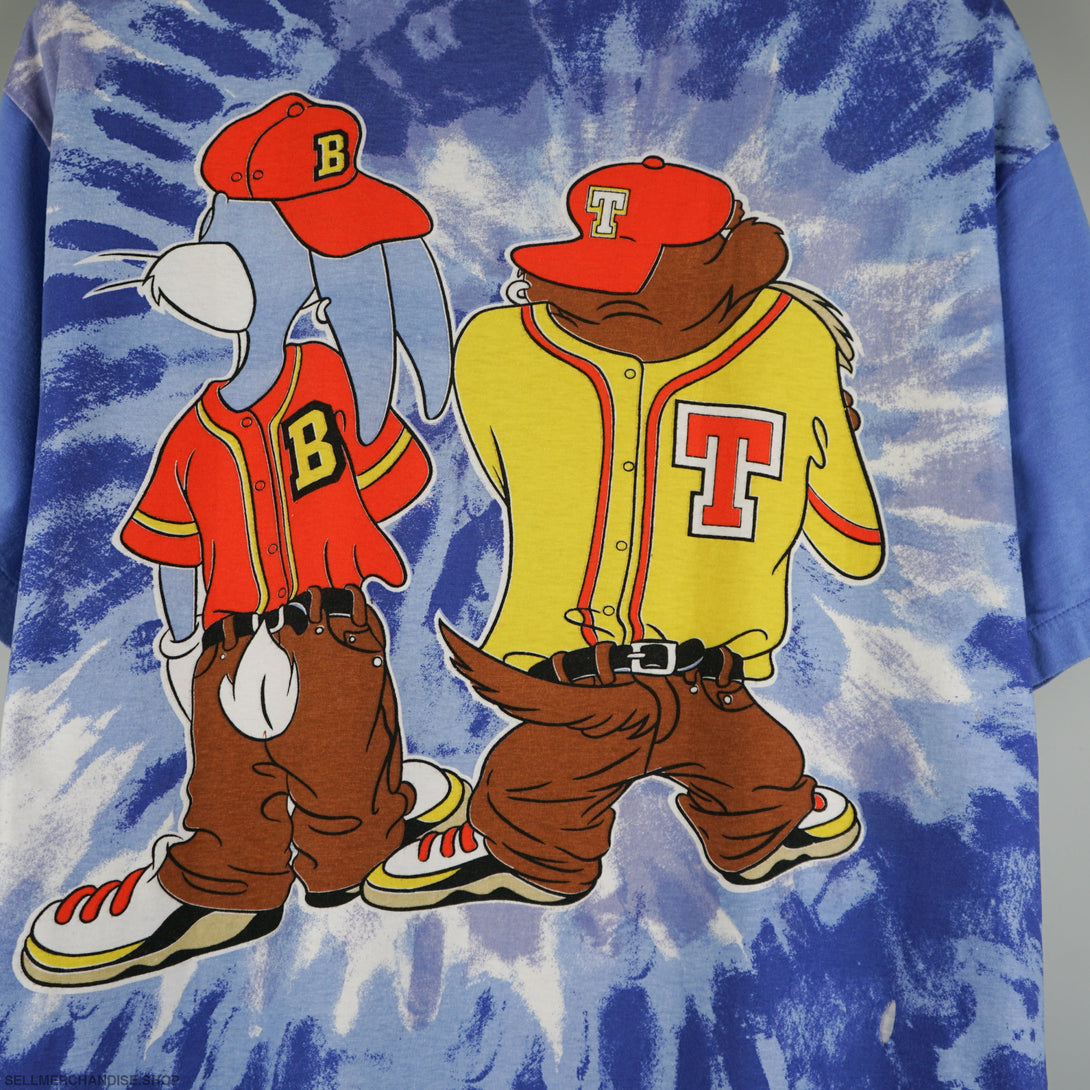 Vintage 1995 Bugs Bunny & Taz Tasmanian devil t-shirt