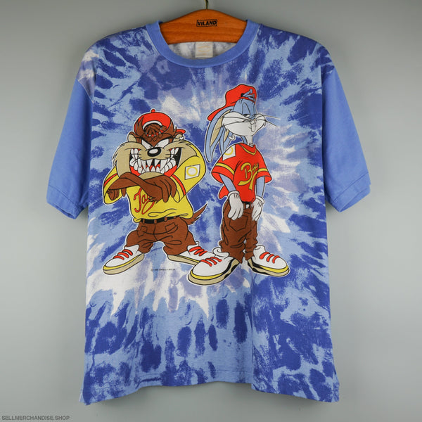 Vintage 1995 Bugs Bunny & Taz Tasmanian devil t-shirt