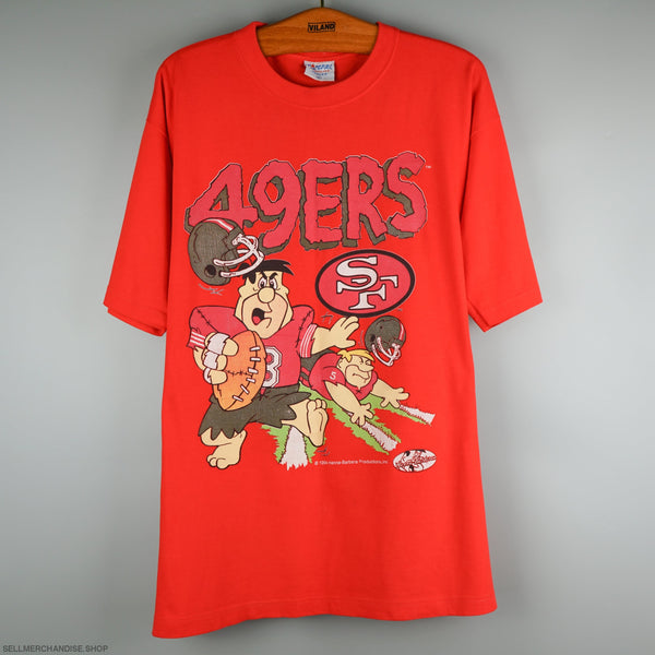 Vintage 1995 Fred Flintstone x San Francisco 49ers t-shirt