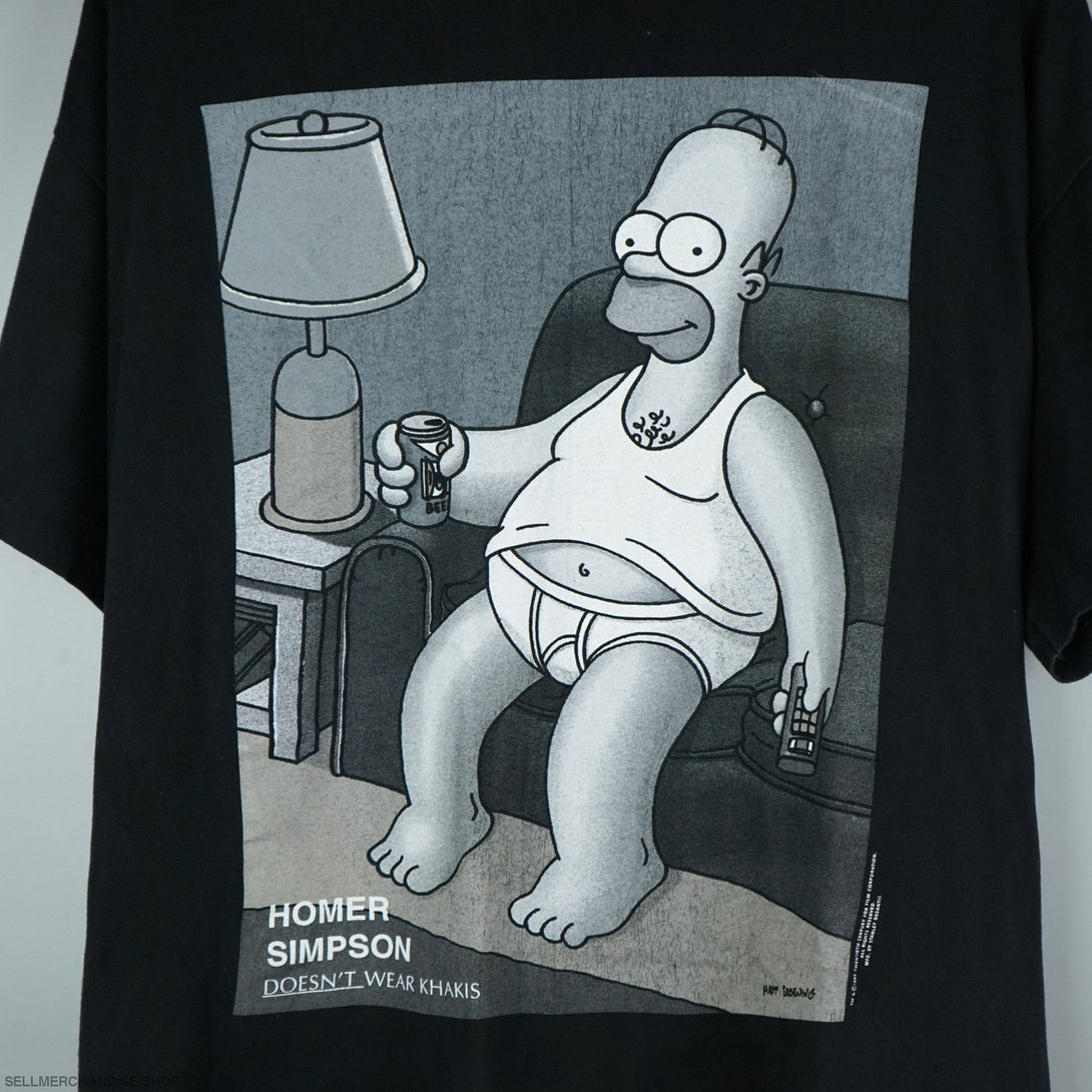 1995 Homer Simpson t-shirt Stanley Desantis