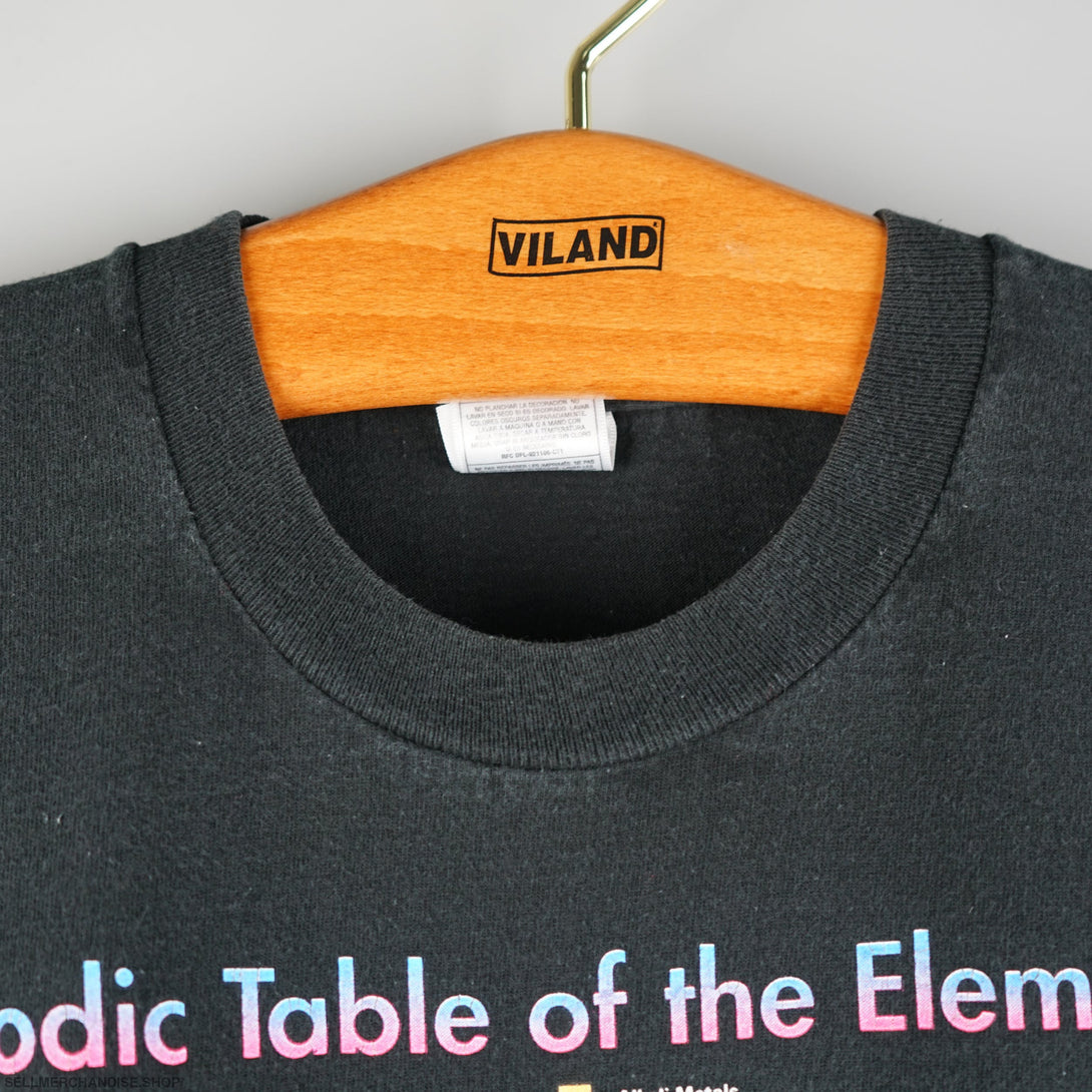 Vintage 1995 Periodic Table Of Elements T-Shirt