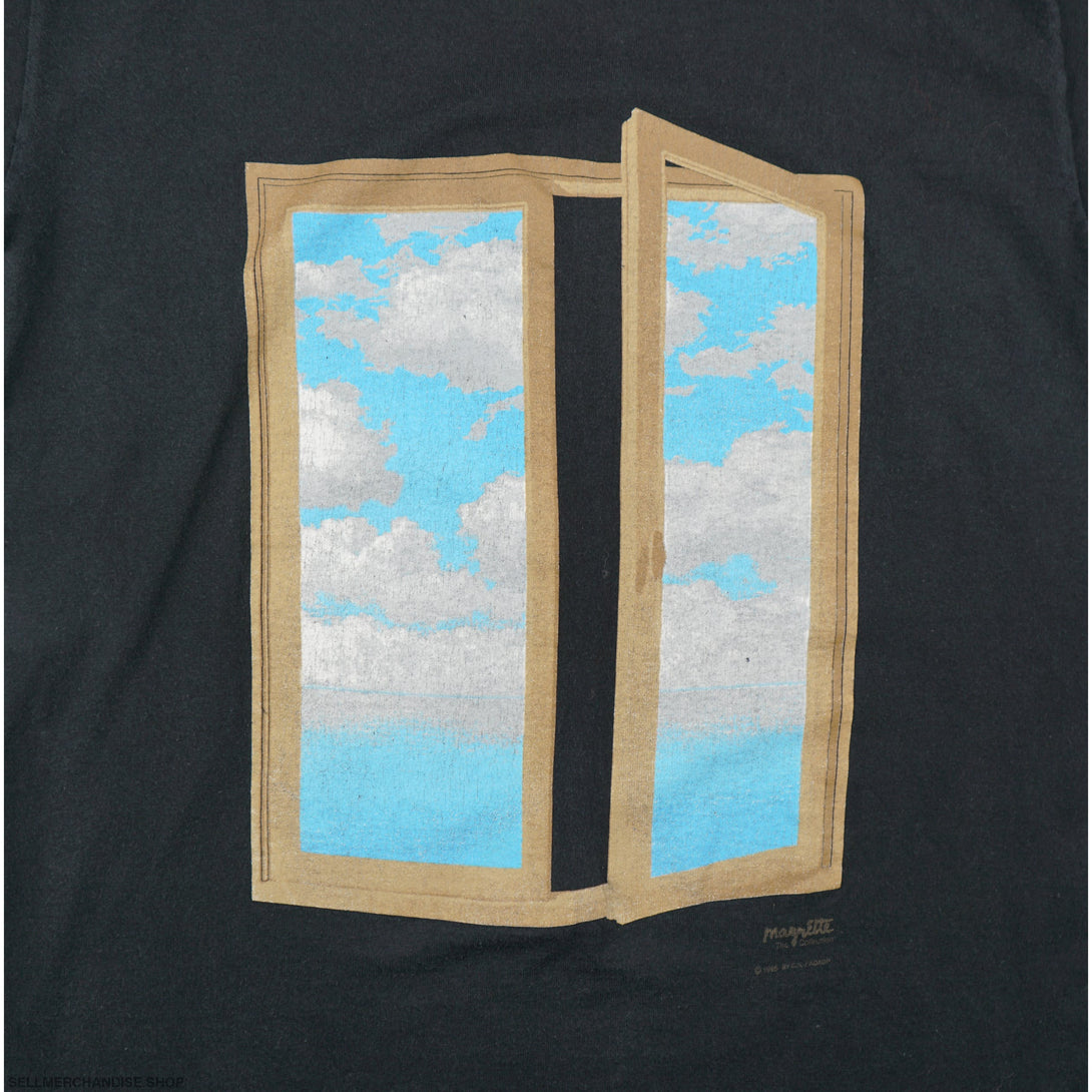 Vintage 1995 Rene Magritte The Telescope T-Shirt