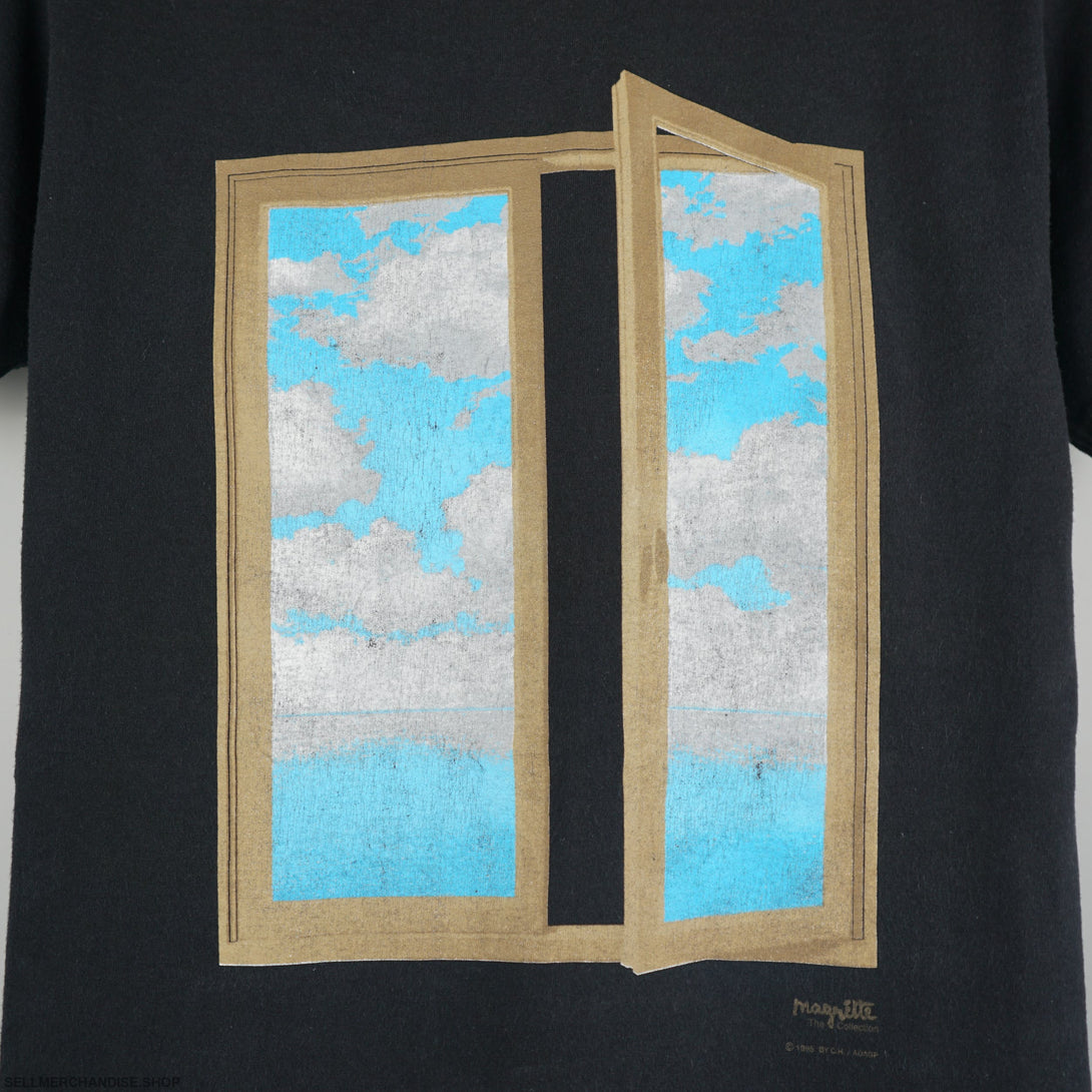 Vintage 1995 Rene Magritte The Telescope T-Shirt