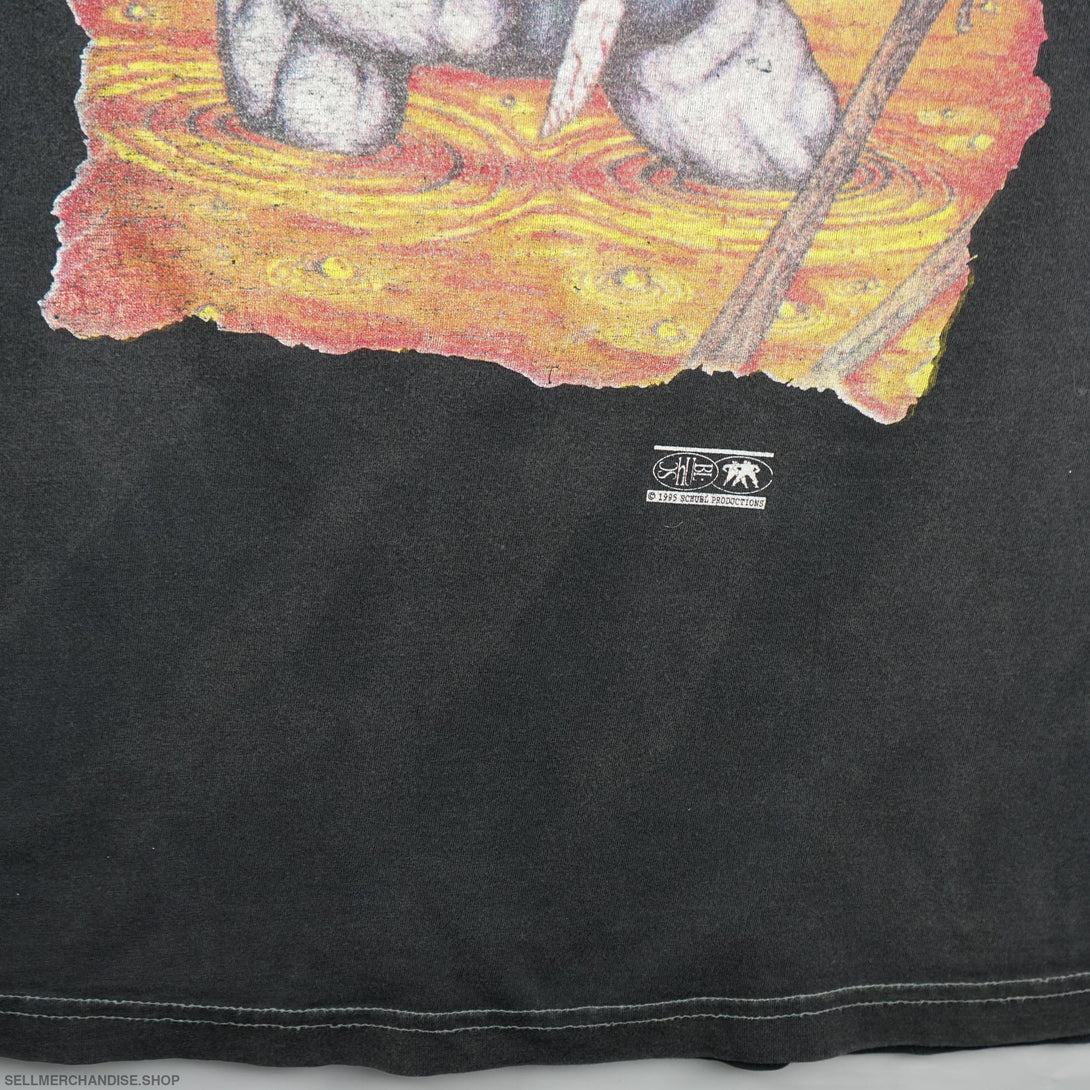 Vintage 1995 Schubert Band Heavy Metal Rock T-Shirt