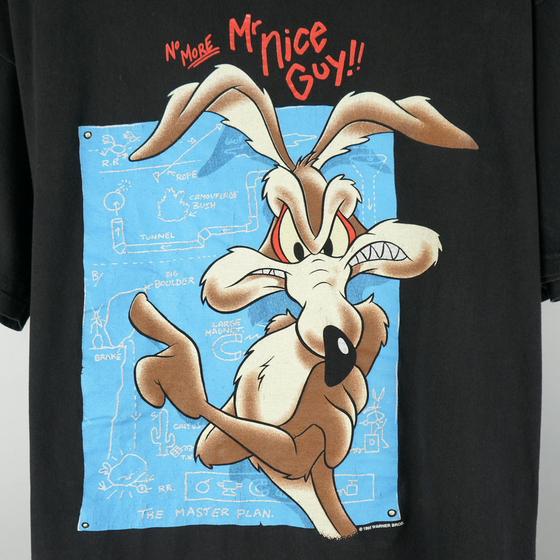 Vintage 1995 Willie Coyote No More Mr. Nice Guy T-Shirt