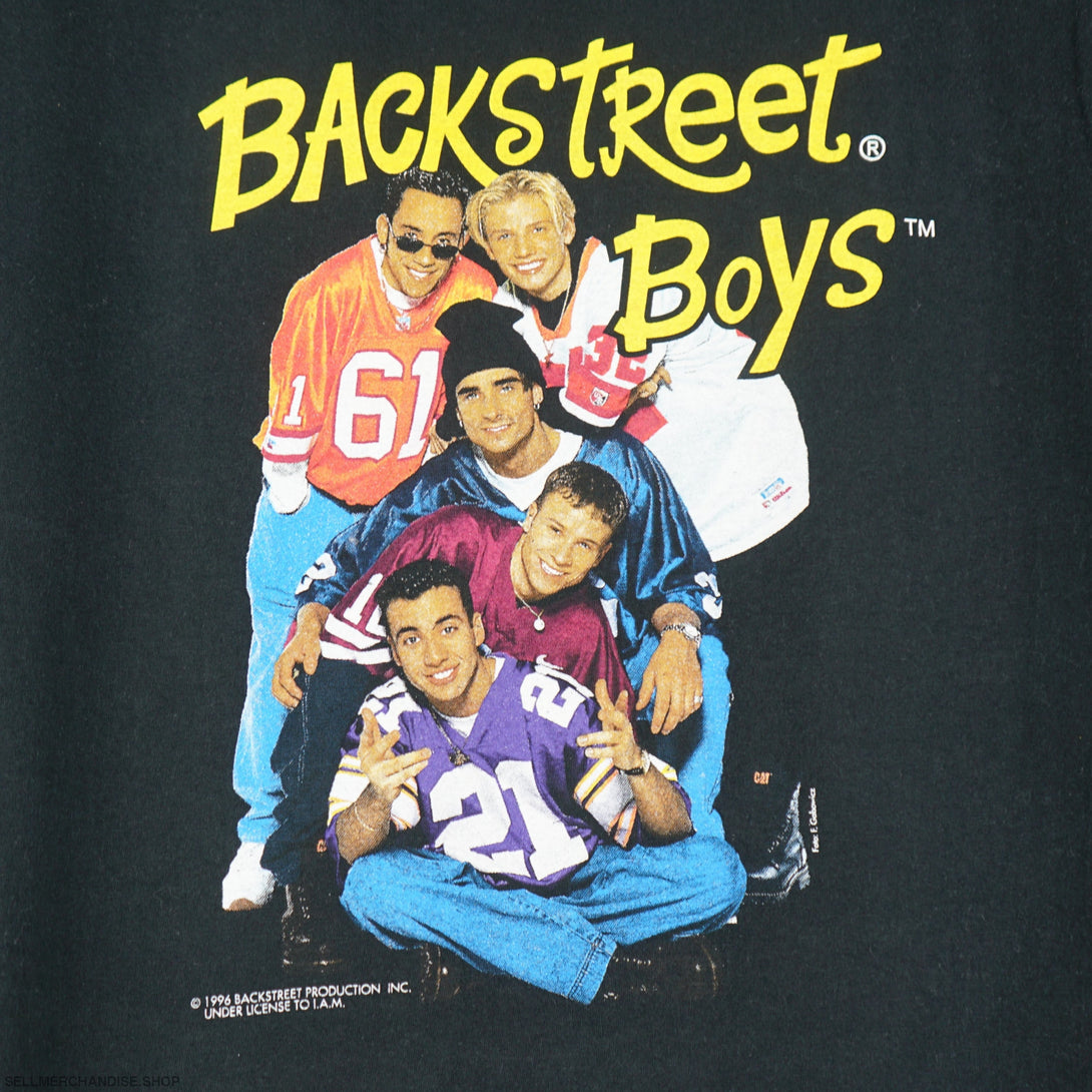 Vintage 1996 BackStreet Boys Logo t-shirt