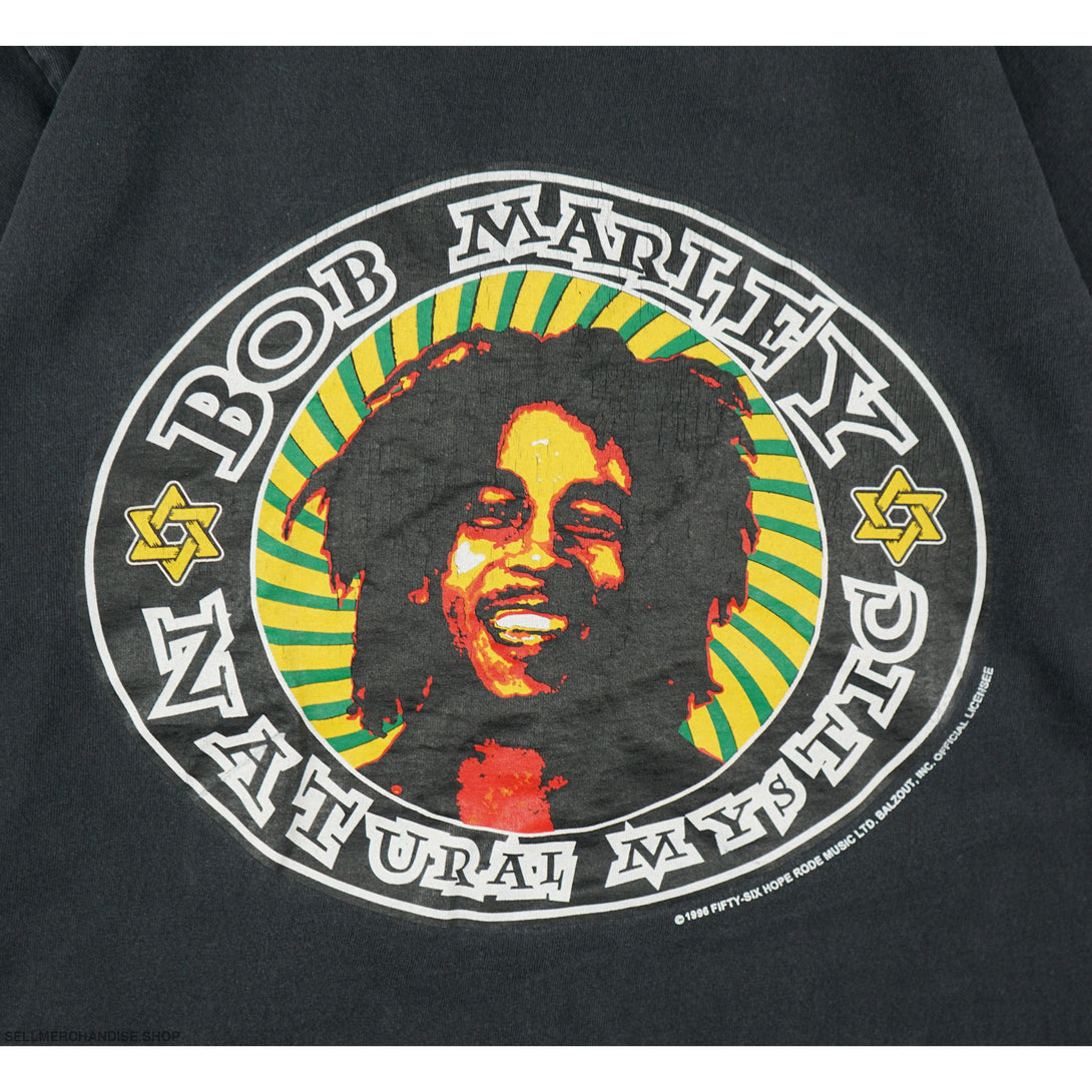 Vintage vintage 1996 Bob Marley T-Shirt XS Size
