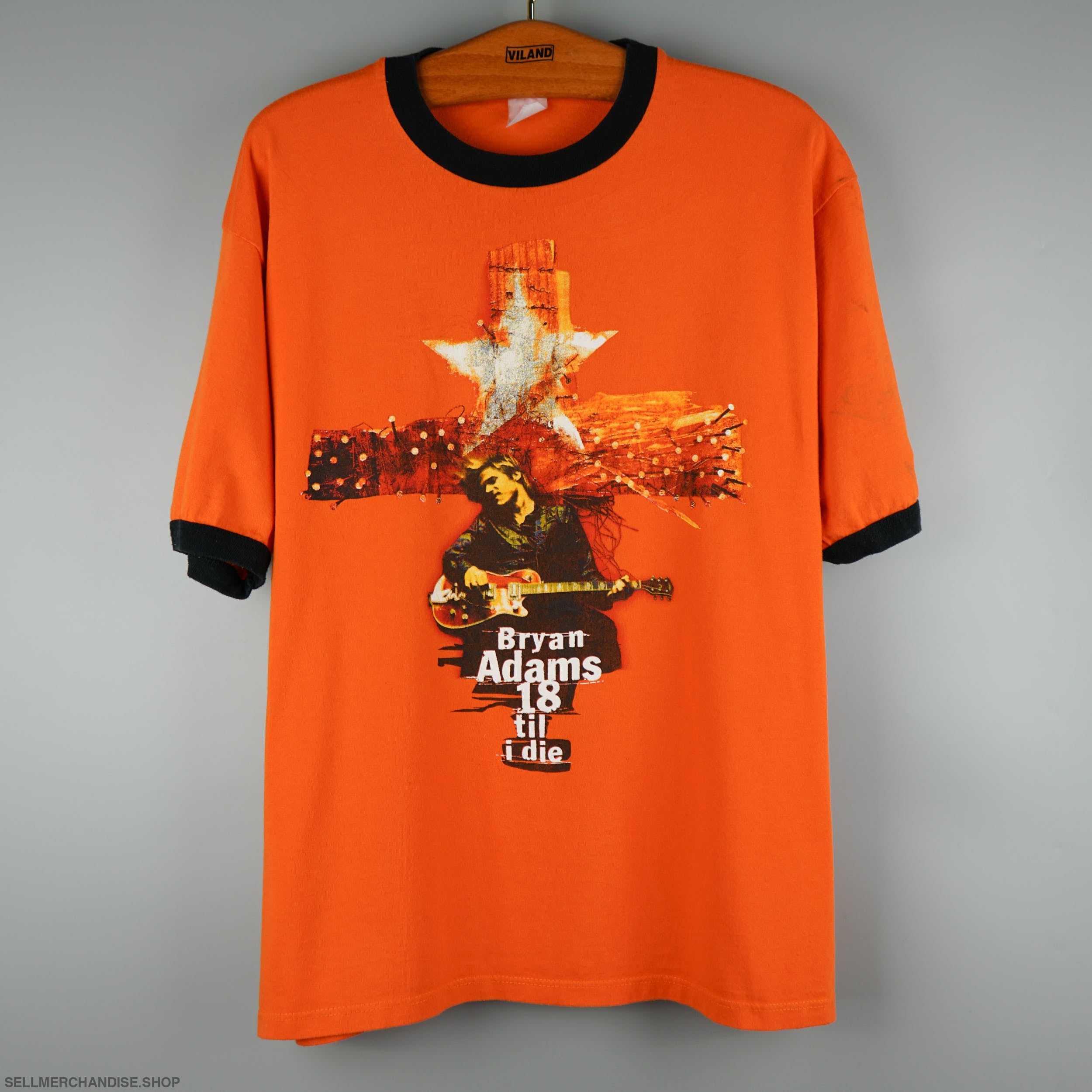 Vintage 1996 Bryan Adams Tour T-Shirt 18 Till I Die