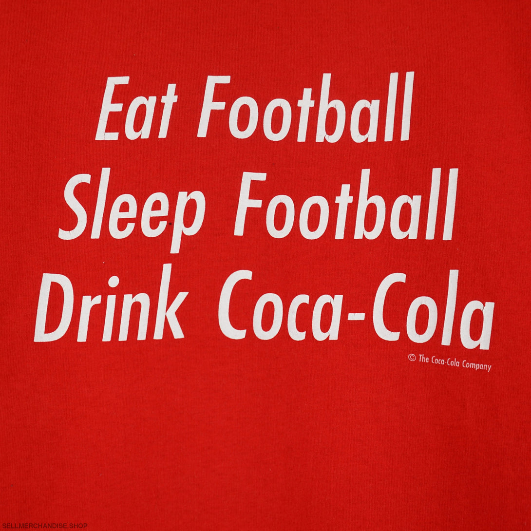 Vintage 1996 Coca Cola Soccer Euro96 t-shirt