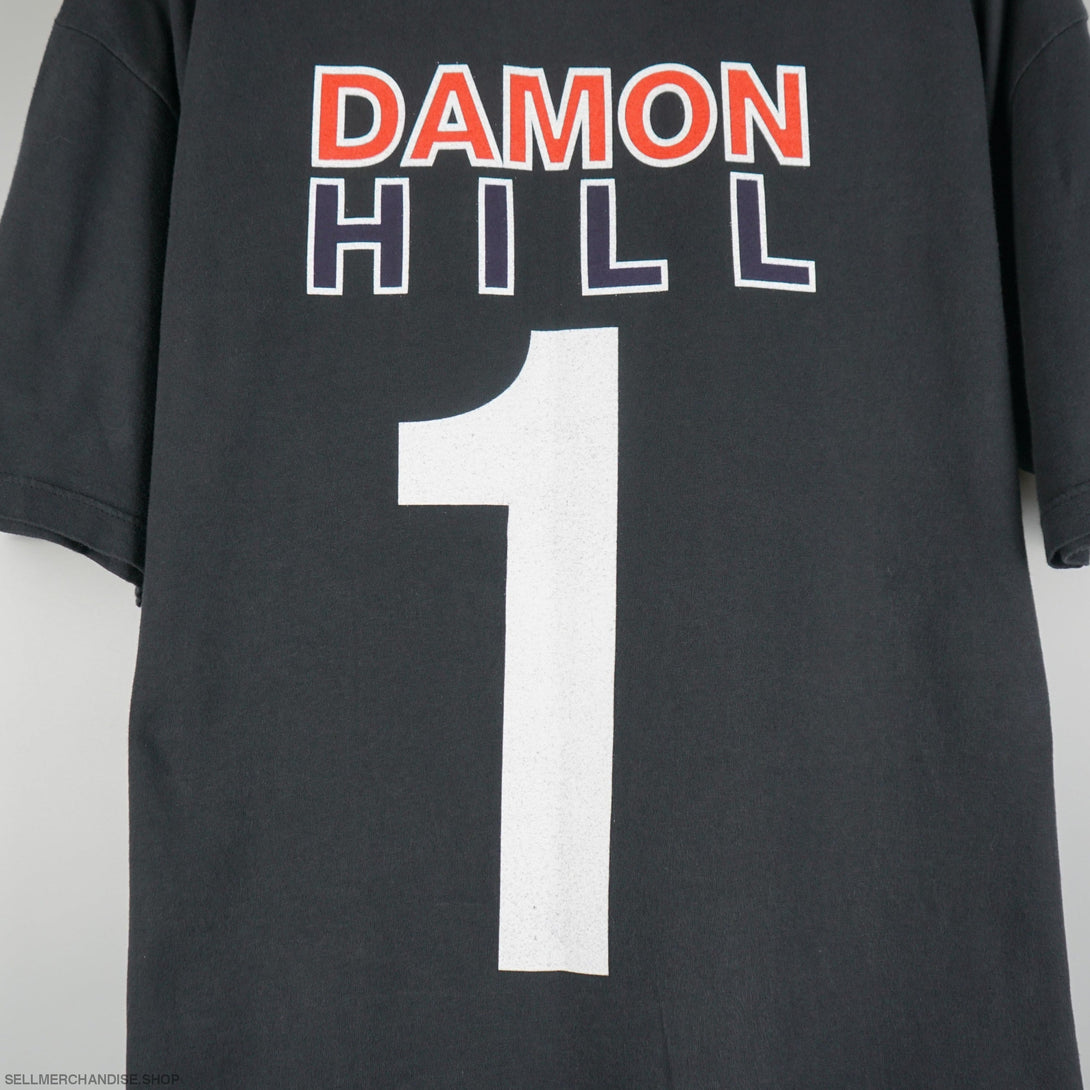 Vintage 1996 F1 Damon Hill Promo t-shirt