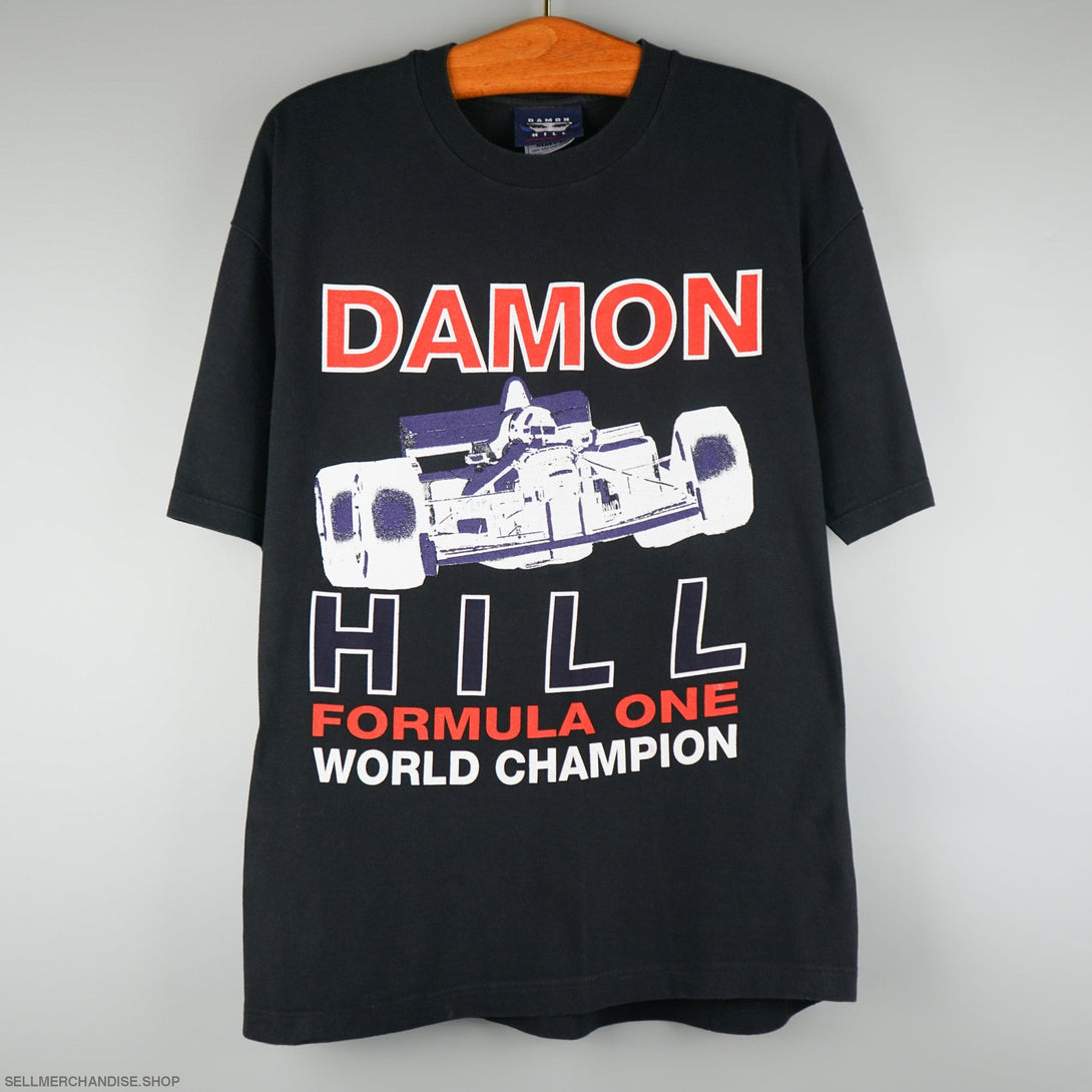 Vintage 1996 F1 Damon Hill Promo t-shirt