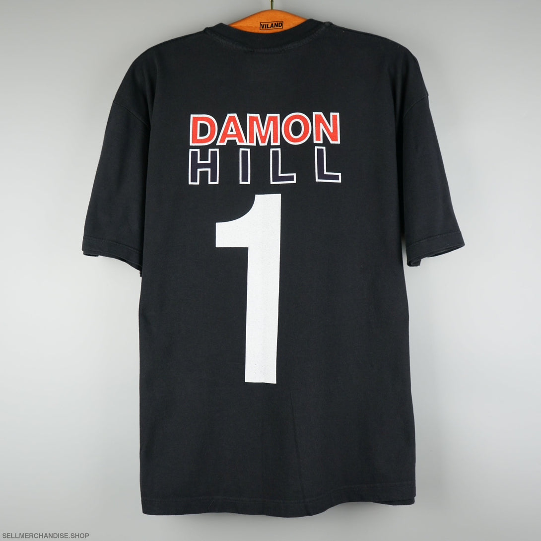 Vintage 1996 F1 Damon Hill Promo t-shirt
