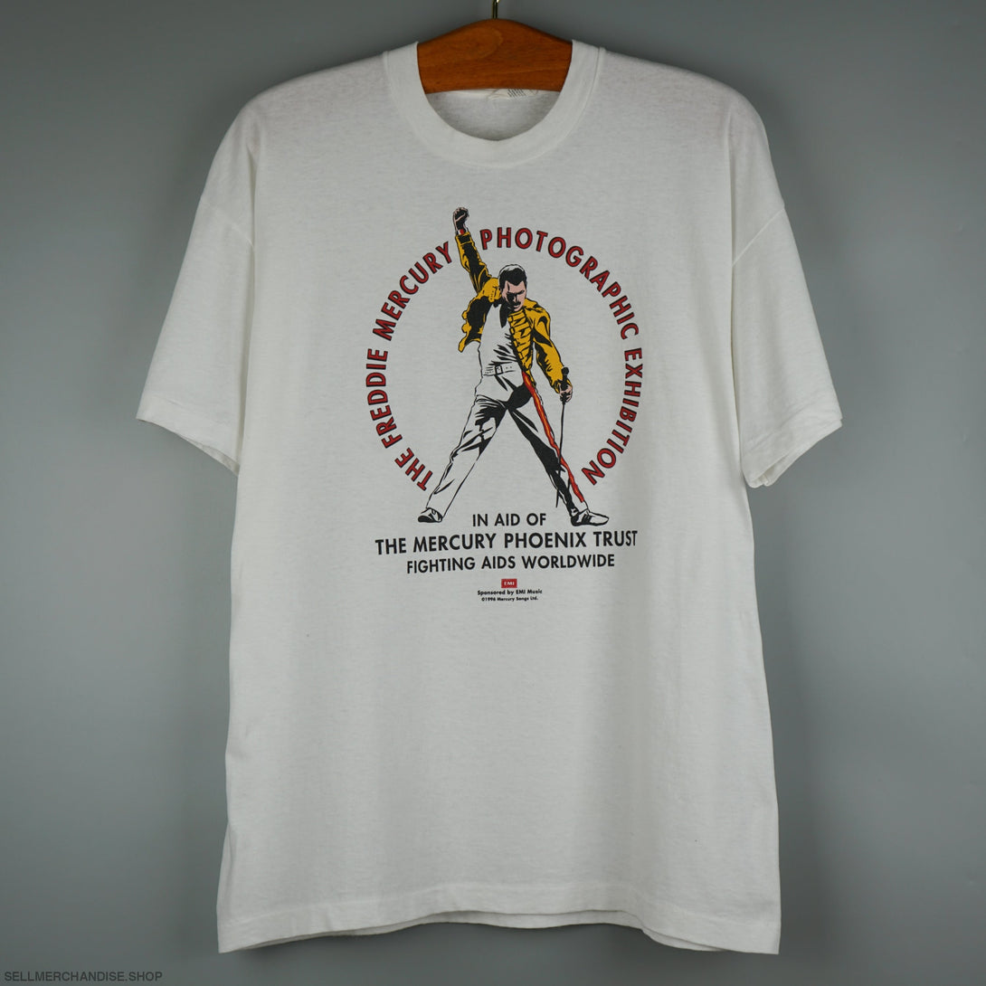 Vintage 1996 Freddie Mercury t-shirt Fighting AIDS